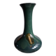 Vase vintage en céramique verte