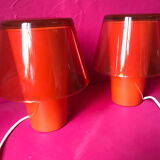 Pair of designer lamps Helena Svensson Ikea vintage