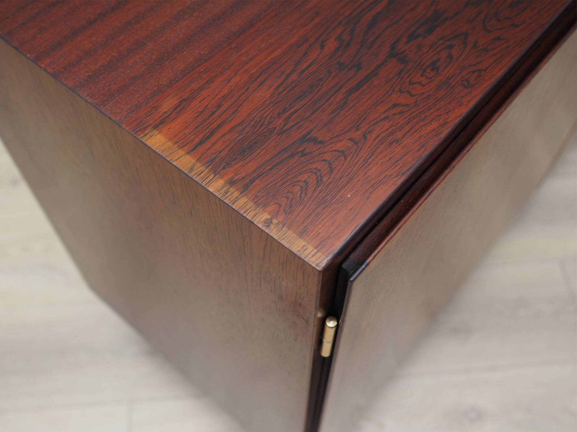 Meuble en palissandre, design danois, années 1970, fabricant : Omann Jun