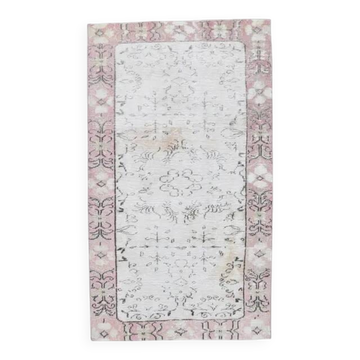 1970s Turkish Handmade Wool Kilim Rug 115x200