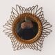 Rattan Sun Mirror