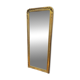Large fireplace mirror from the Napoléon III period 208×86cm mercury glass