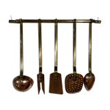 Copper kitchen utensils