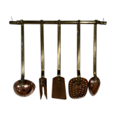 Copper kitchen utensils