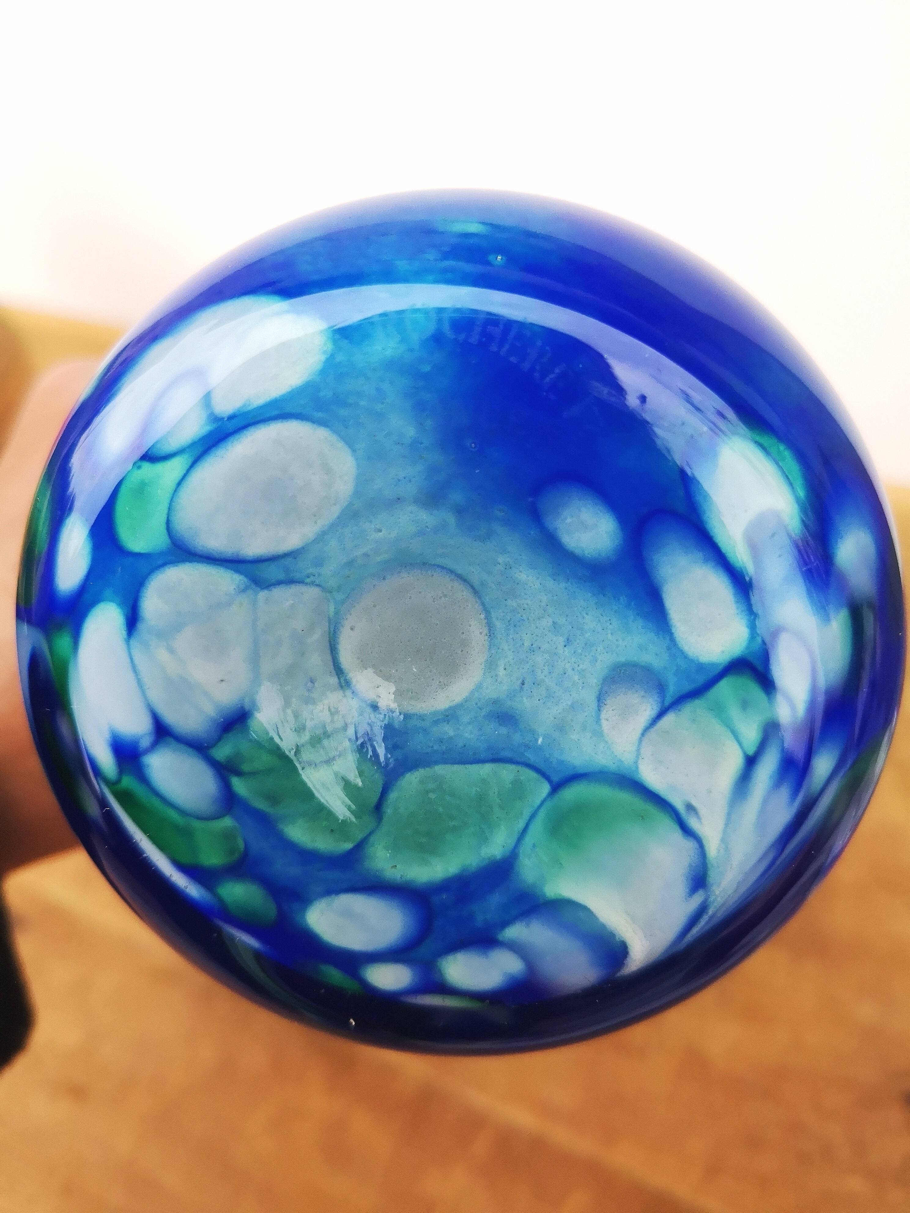 Single-flower vase, La Rochère art glassware