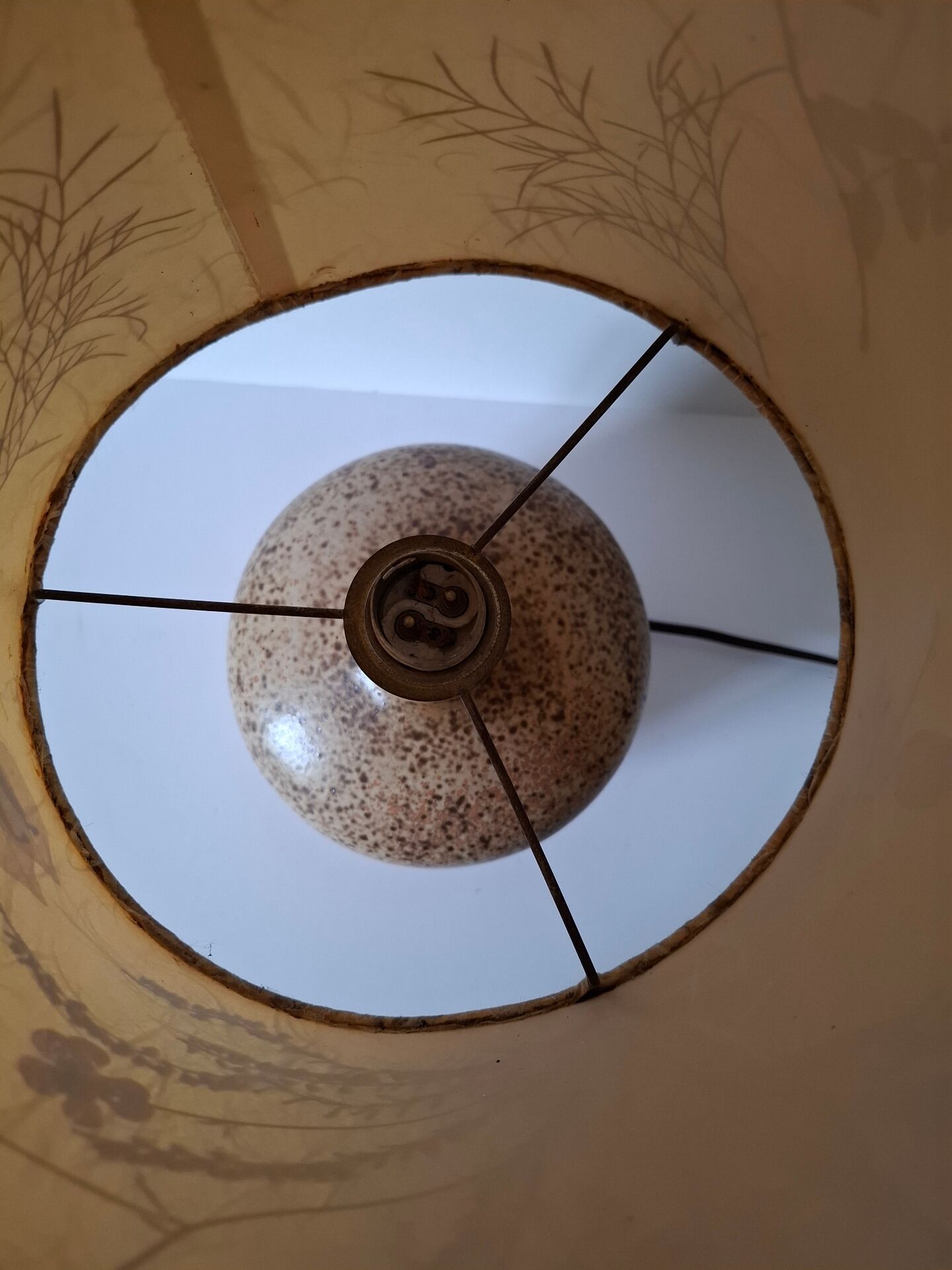 Vintage ceramic lamp