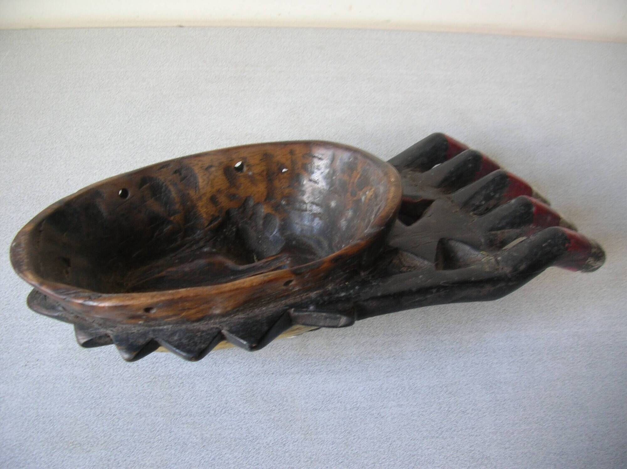 Antique African Yaouré Kokole Kwain mask Ivory Coast Ethnic art collection
