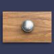 Art Deco chest of drawers in raw oak