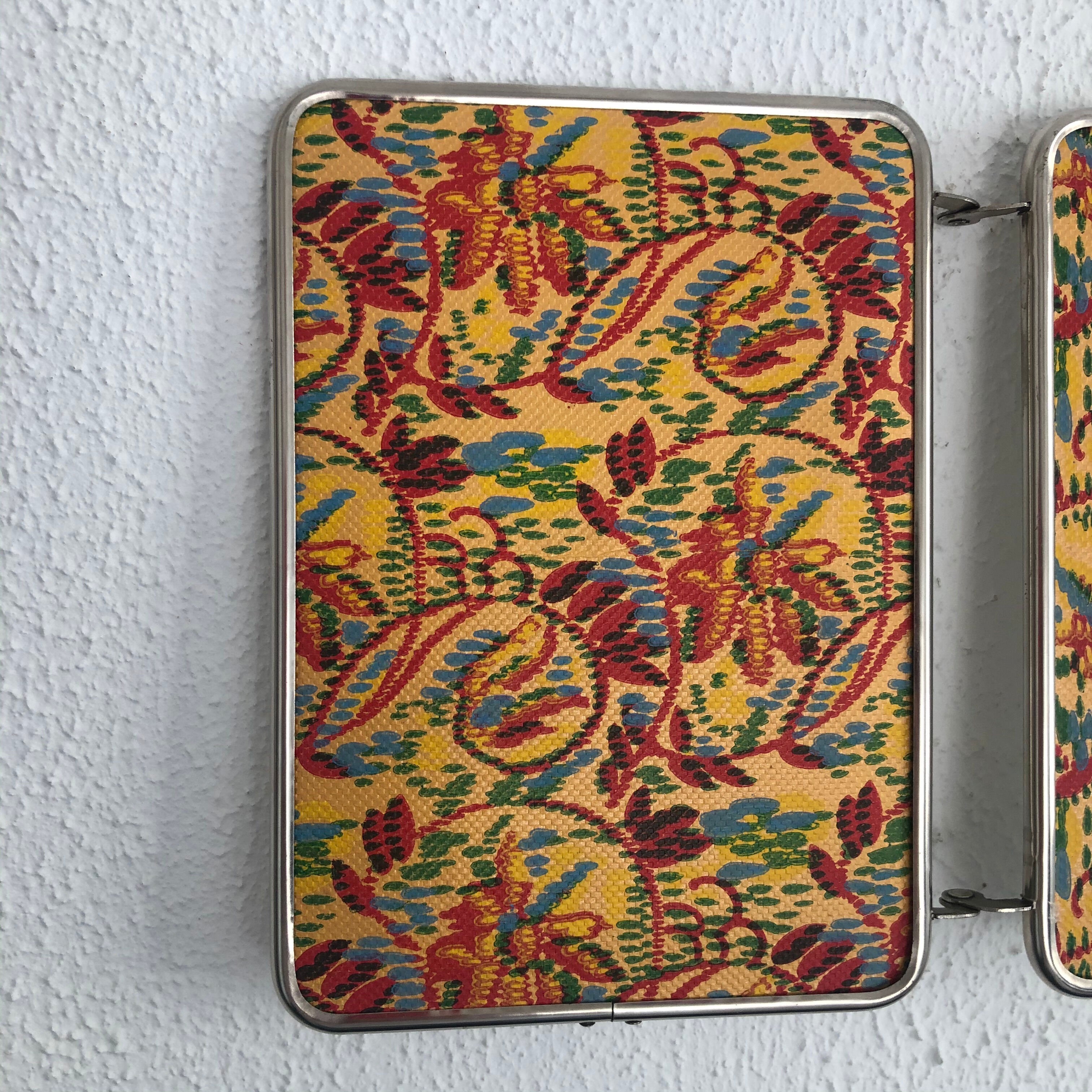 Triptych mirror 1960 barber - 21 x 50 cm