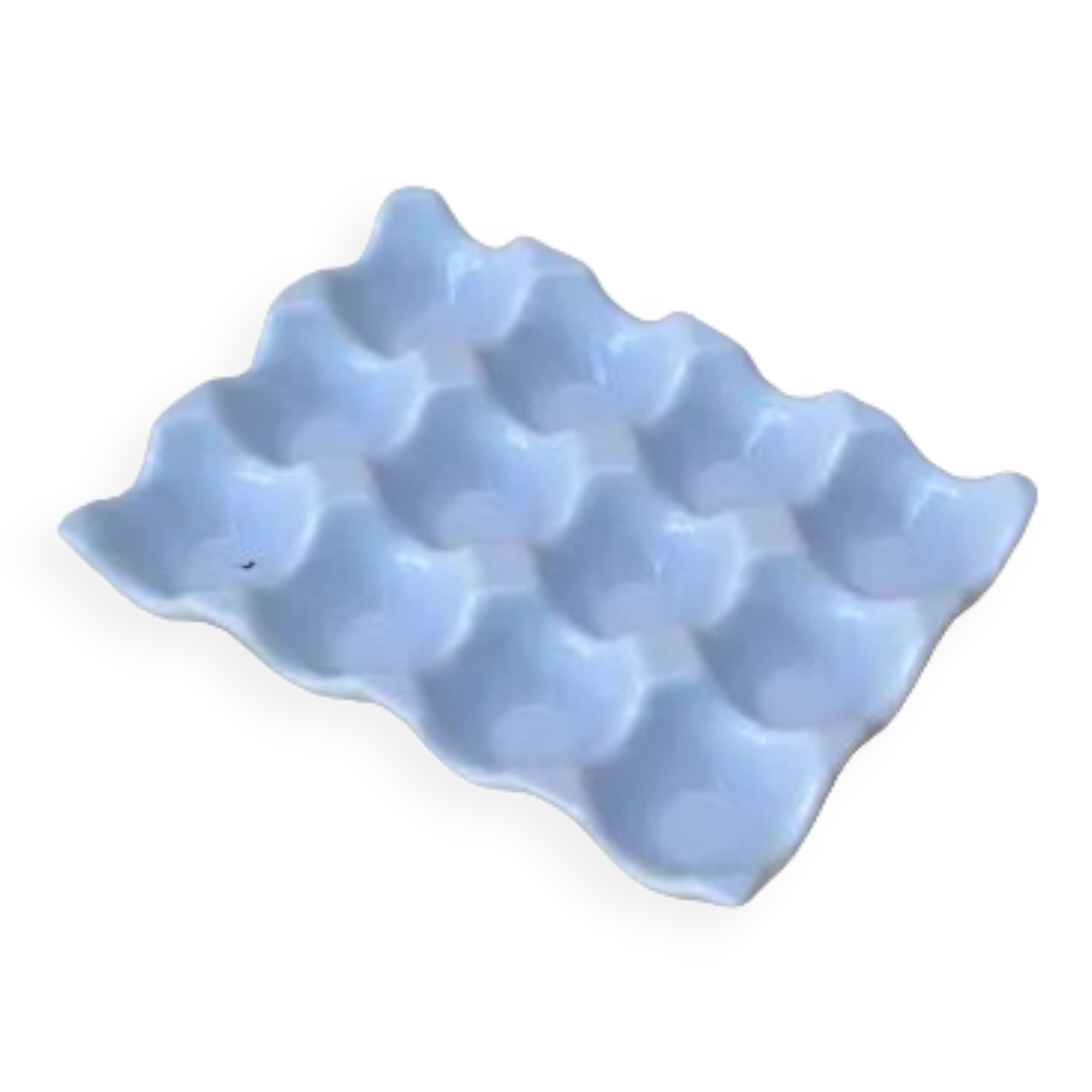 Ceramic egg tray