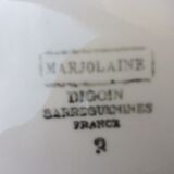 Sarreguemines 5 plates