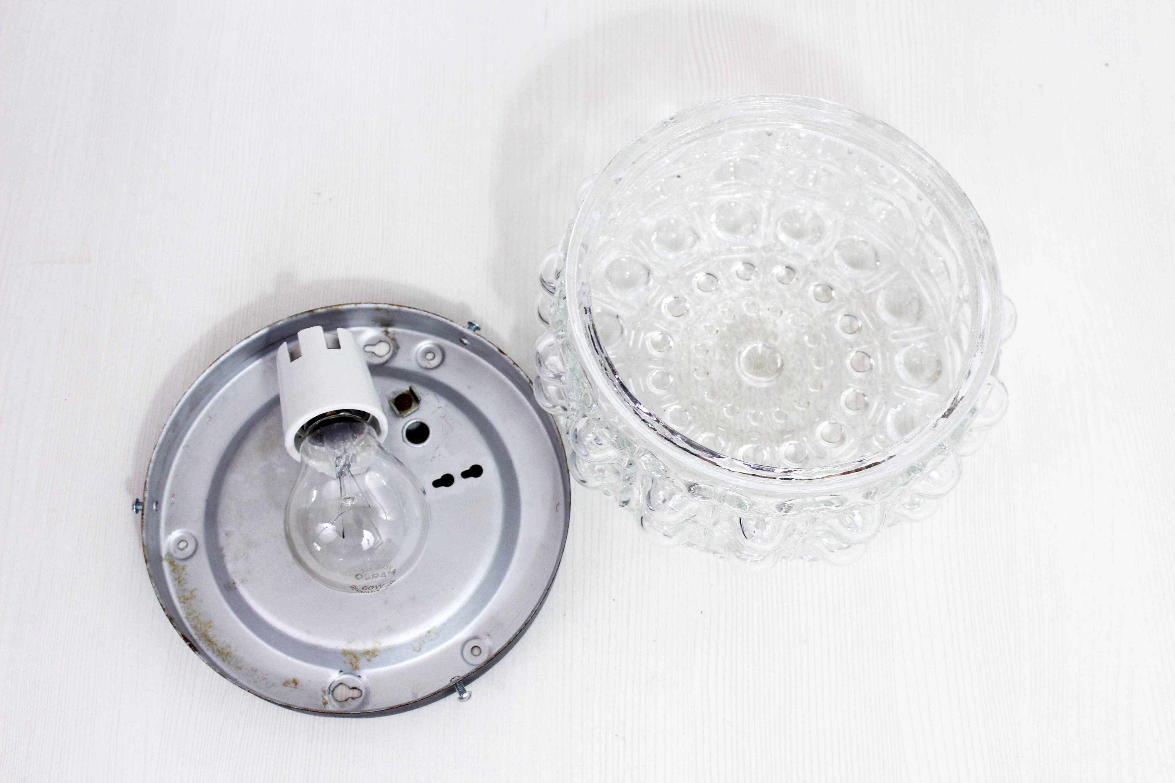 Bubble glass wall or ceiling light