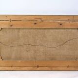 Oil painting on canvas - Coastal landscape - Alfred Theodor Olsen - Circa 1900