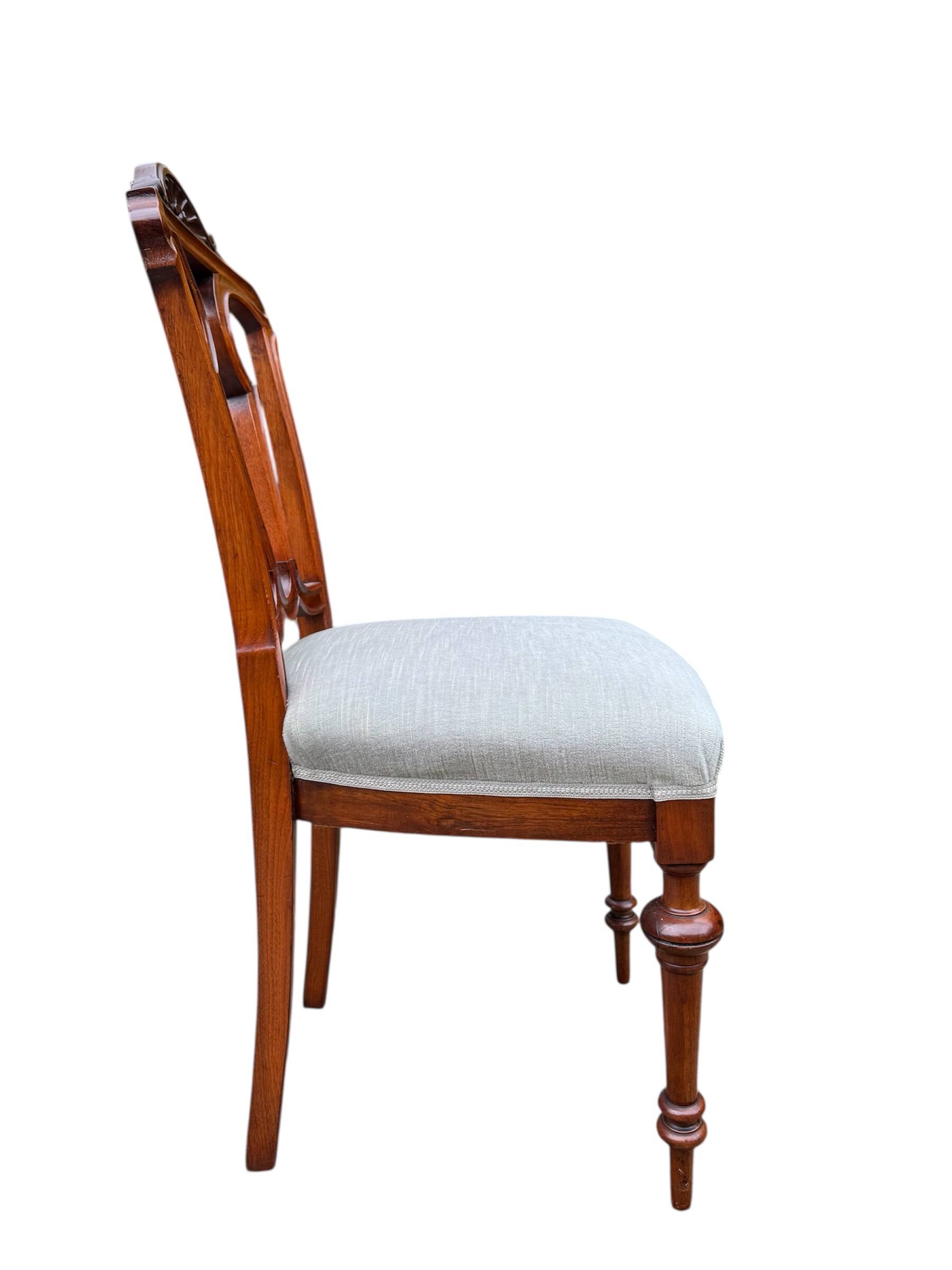 4 Biedermeier chairs
