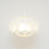 White lamp designed by L. Schioler for Hoyrup Denmark 1970