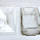 Art deco candy glass