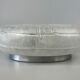 60s 70s ceiling lamp Plafoniere Ice Glass Doria Germany Space Age Design