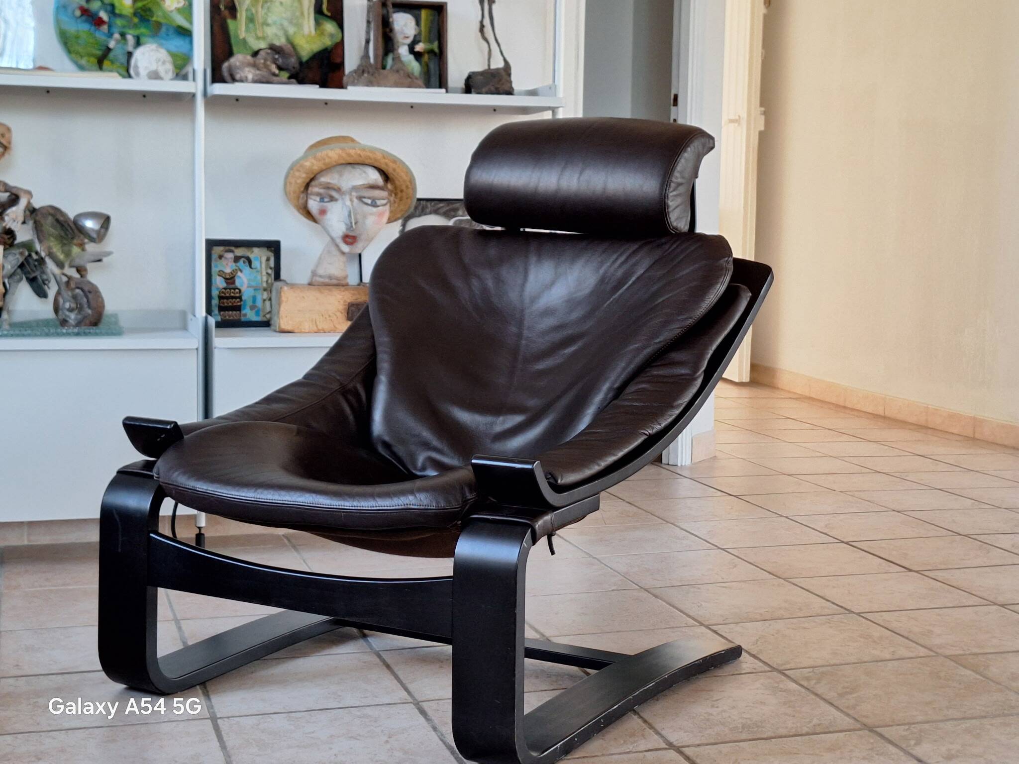 Pair of Kroken armchairs by Ake Fribytter for Roche Bobois