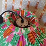 Suspension "kitch" in floral fabric
