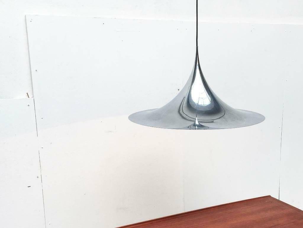 Vintage semi-suspension lamp by Bondrup & Thorup for Fog & Mørup