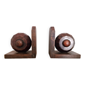 serres livre art déco boules en bois