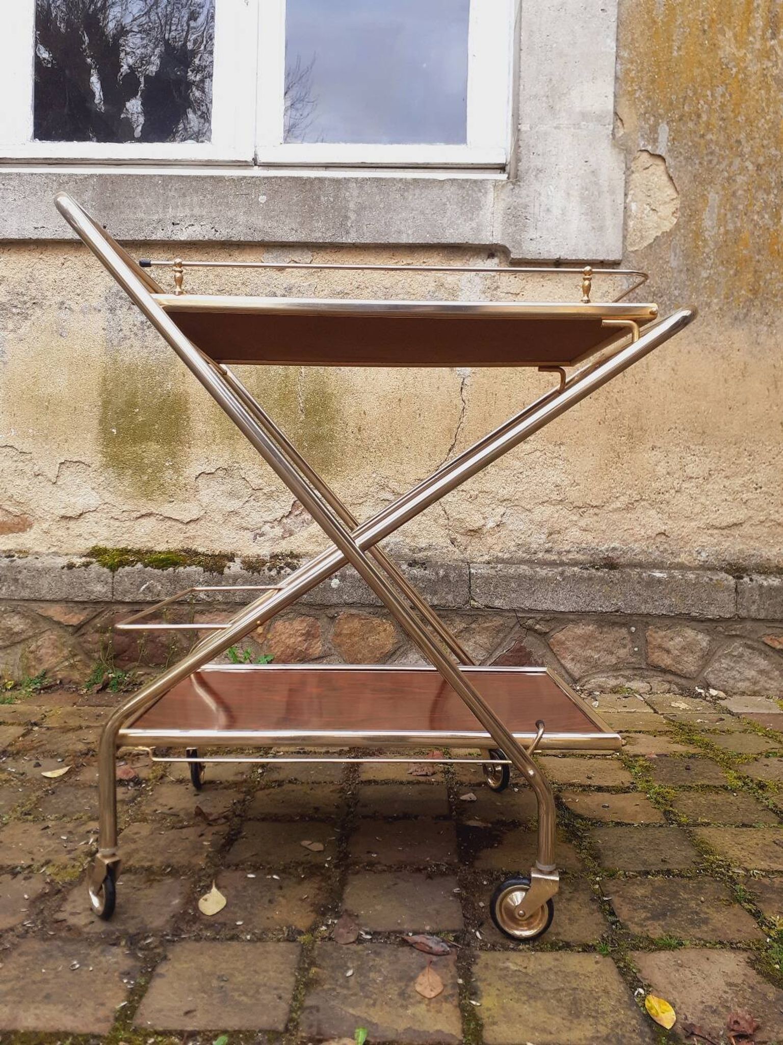 Desserte roulante, années 60