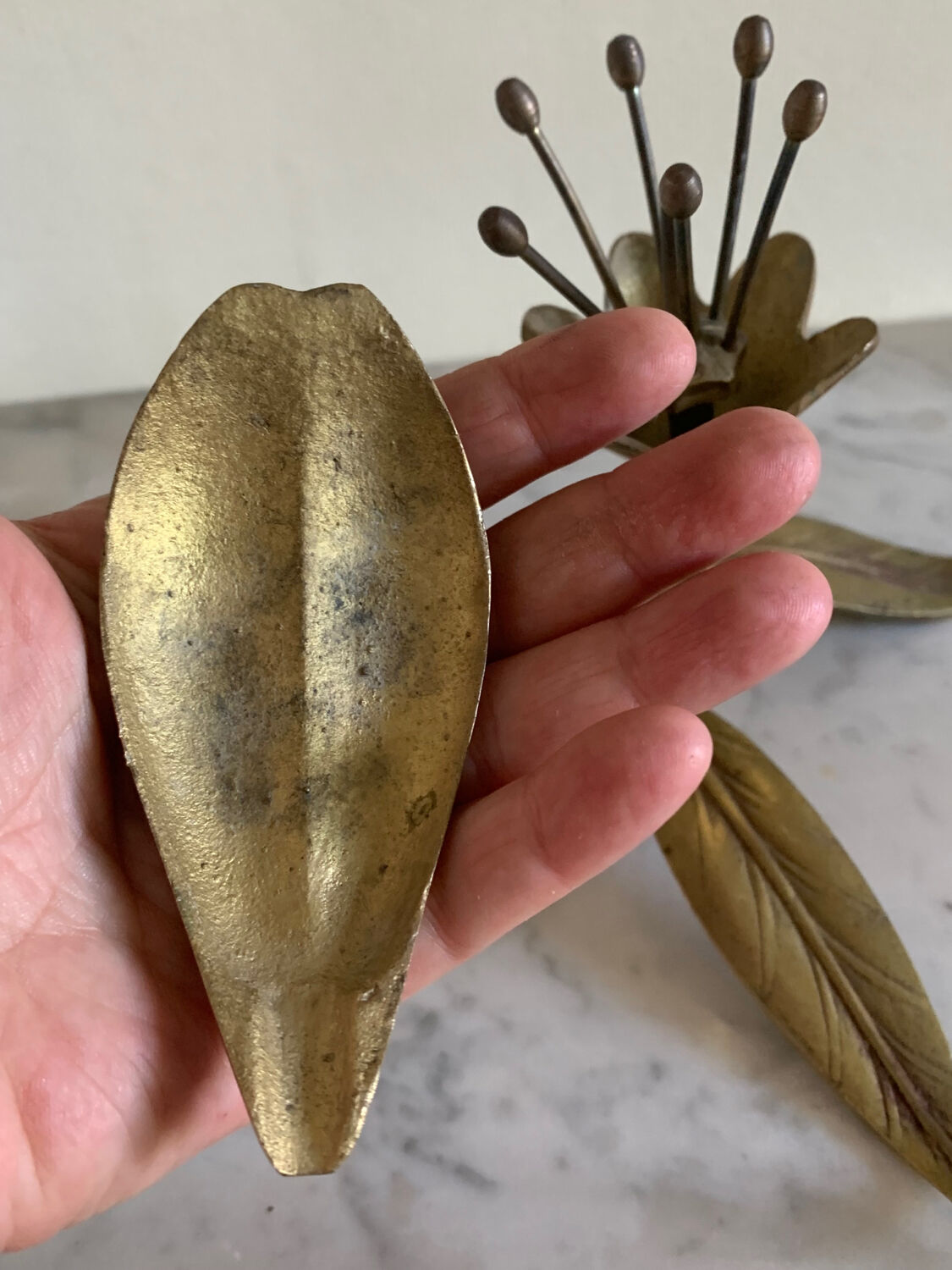 Brass ashtray