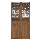 Suzhou - Ancient Chinese gate in pine no. 2