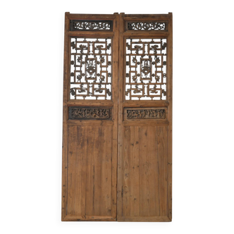 Suzhou - Ancient Chinese gate in pine no. 2