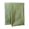 Green cotton cushion ☐ 40 cm