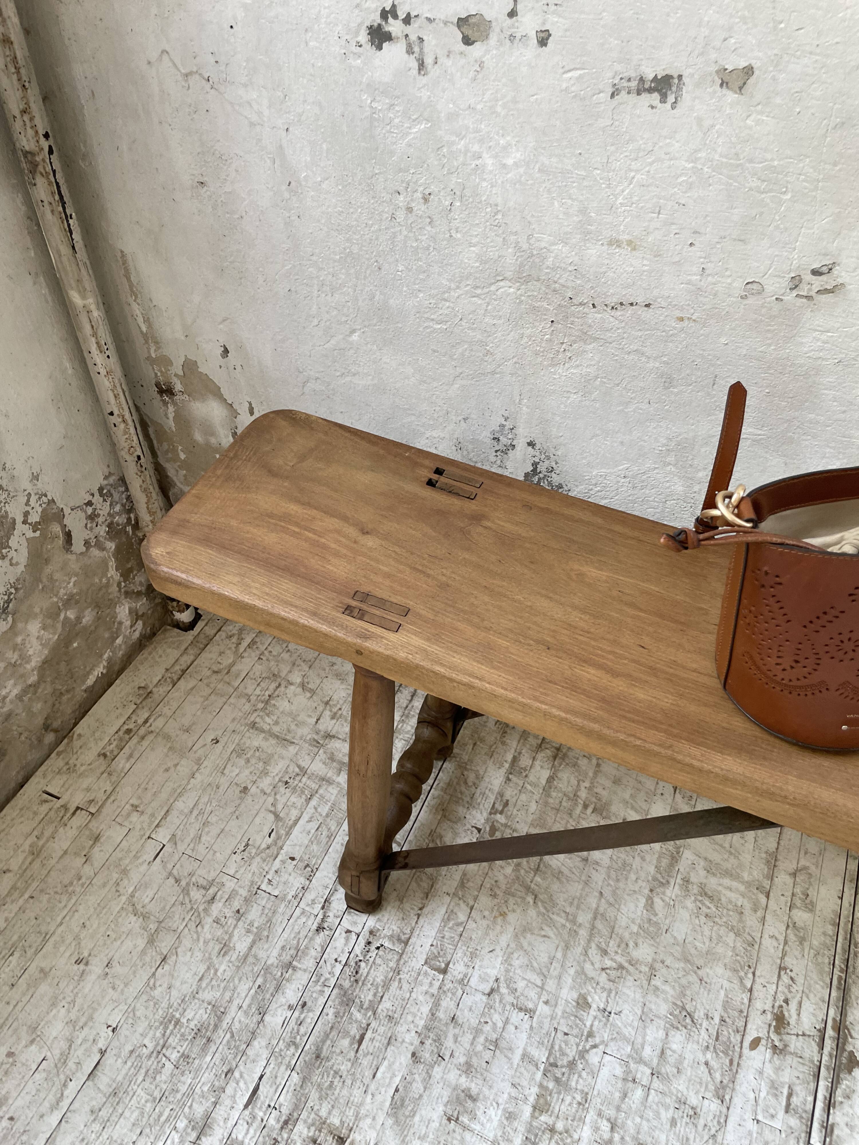 Banc chêne XXL XIXème 280cm