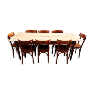 table et chaises bistrot