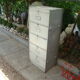 Clamshell cabinet
