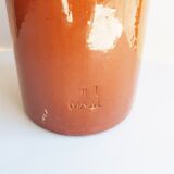 Bouteille en grès émaillé