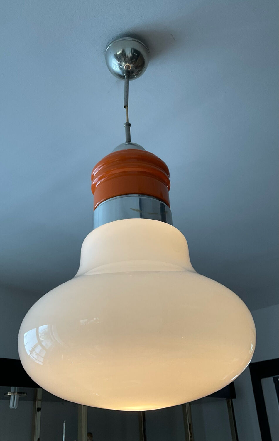 Mazzega pendant lamp in Murano glass from the 60s-70s