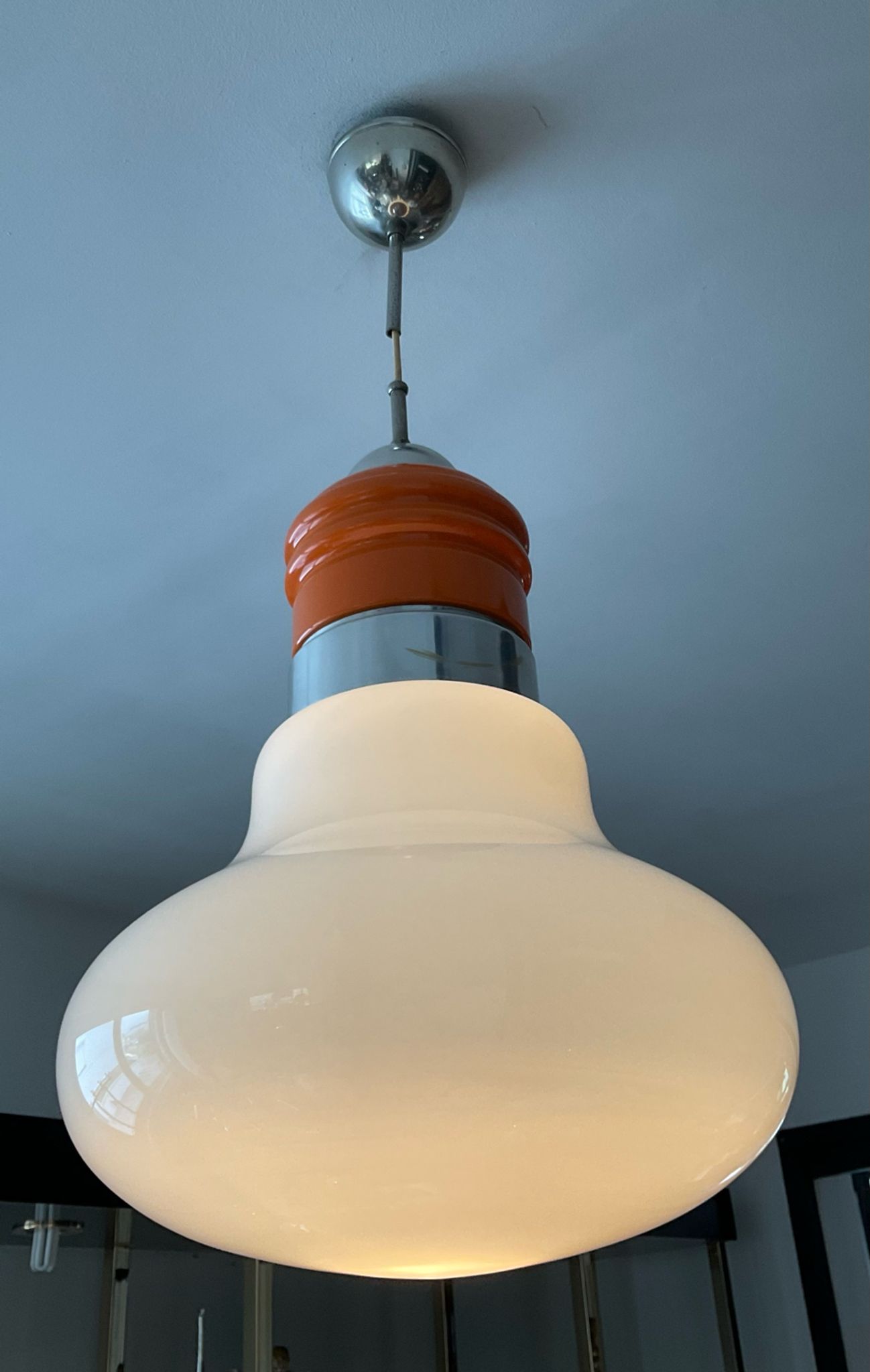 Mazzega pendant lamp in Murano glass from the 60s-70s