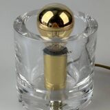 60s 70s table lamp Nachtmann Leuchten Germany Ice Cube Space Age design