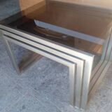 Vintage 70s nesting coffee tables