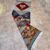Contemporary Kilim Rug - Taznakht Kilim runner - runner - Unique runner rug - Berber rug