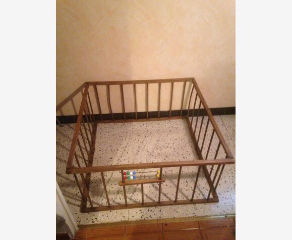 Parc Ancien Bebe Bois Annee 60 Avec Boulier Vintage Pliant Selency Parc Ancien Bebe Bois Annee 60 Avec Boulier Vintage Pliant Selency