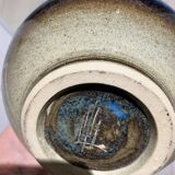 Vase boule signé