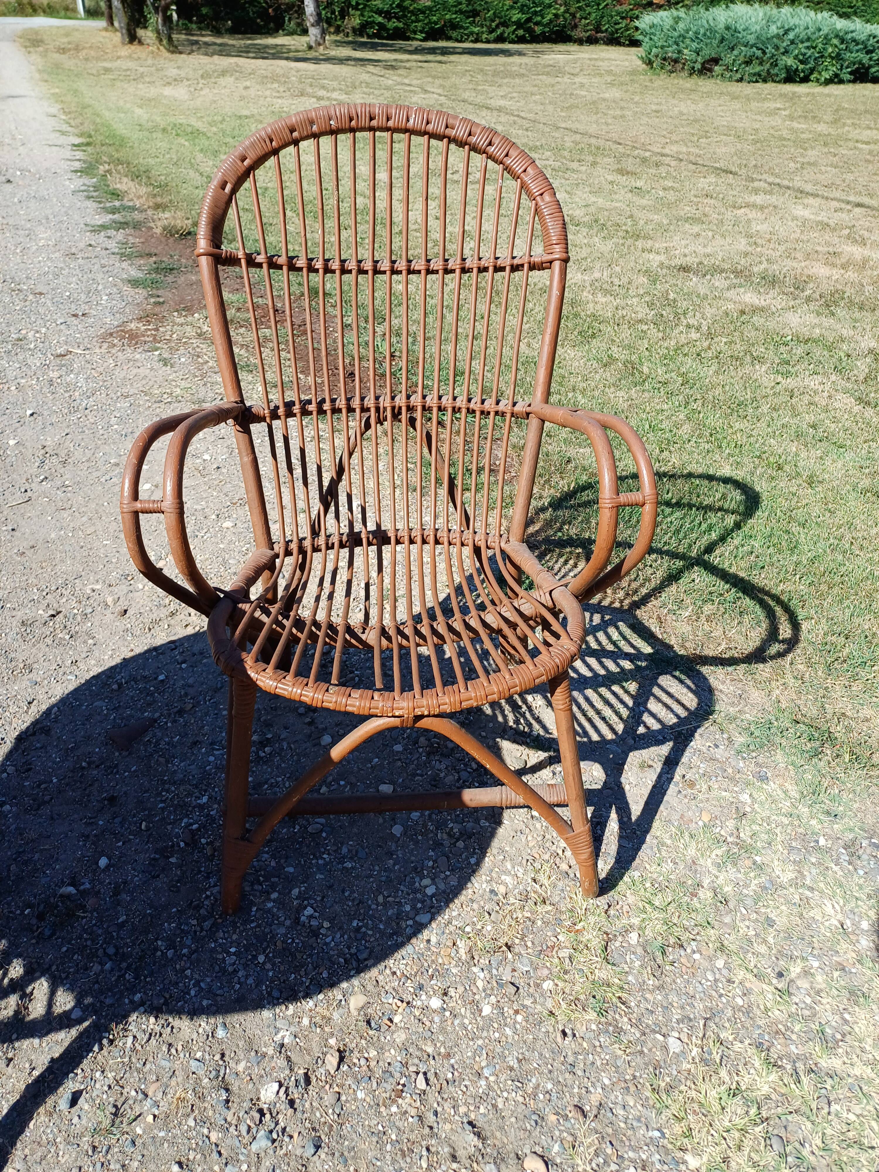 Salon de Jardin en Rotin