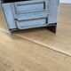 Metal workshop cabinet for tools and screws 8 vintage drawers