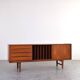 Hi-Fi sideboard in teak mid-century Ulvö by Erik Wørts for Ikea, 1960s.
