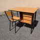 Vintage 1960s Formica desk and chair set.