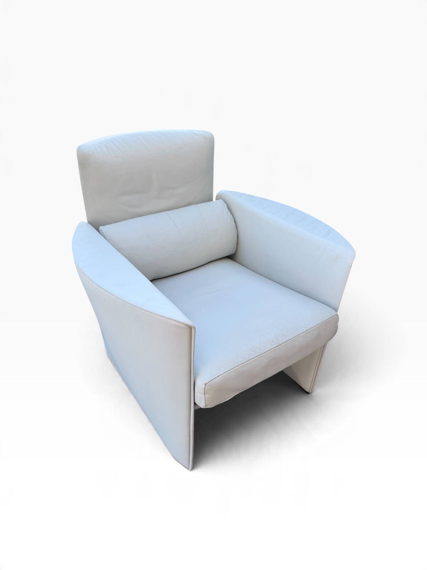 de Sede DS-235 Grey Leather Armchair