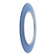 Round wall mirror by Fontana Arte, 1960s