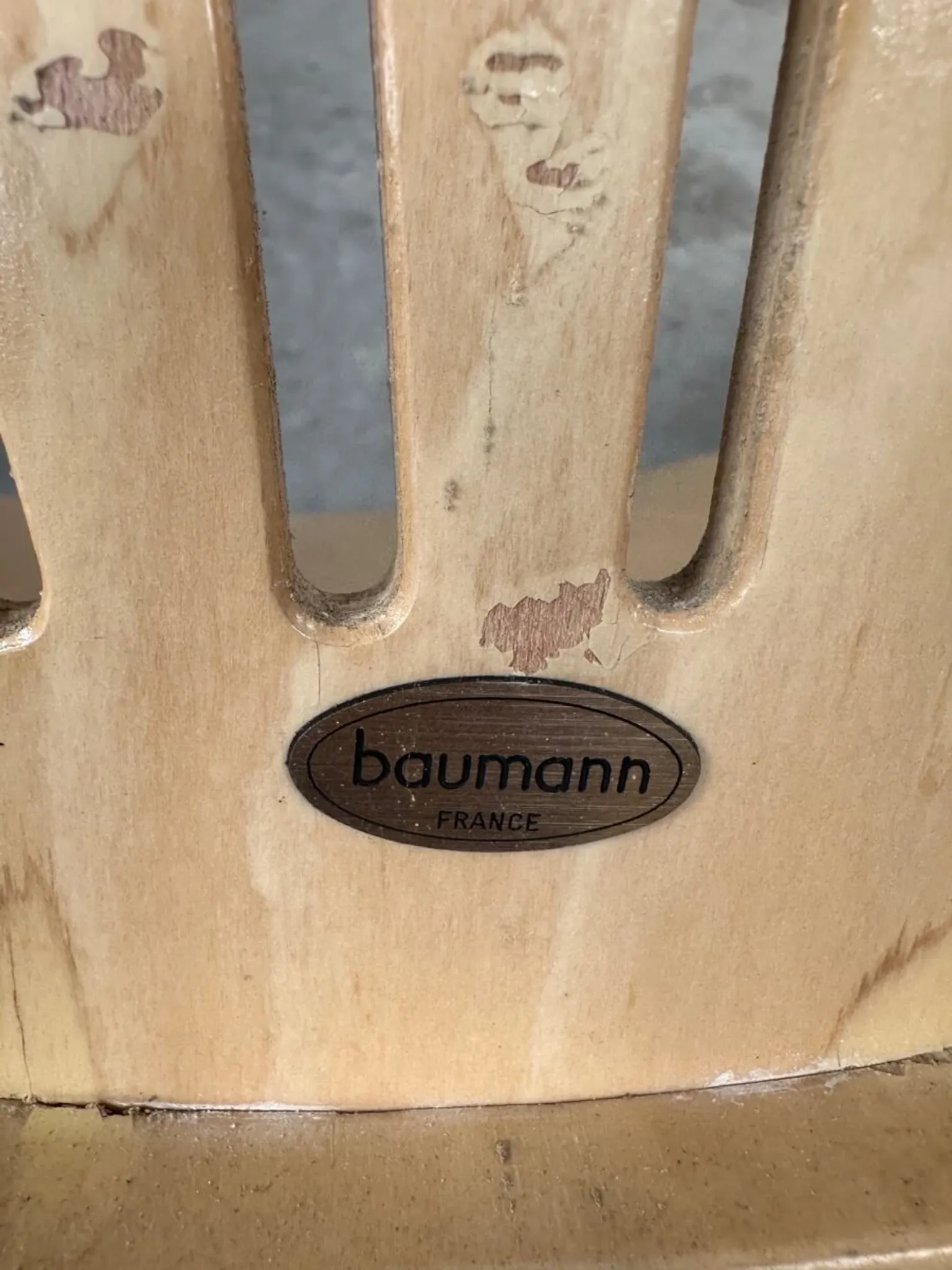 Set of 18 Baumann chairs from the 80s.
