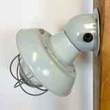 Industrial aluminum wall lamp, 1960s