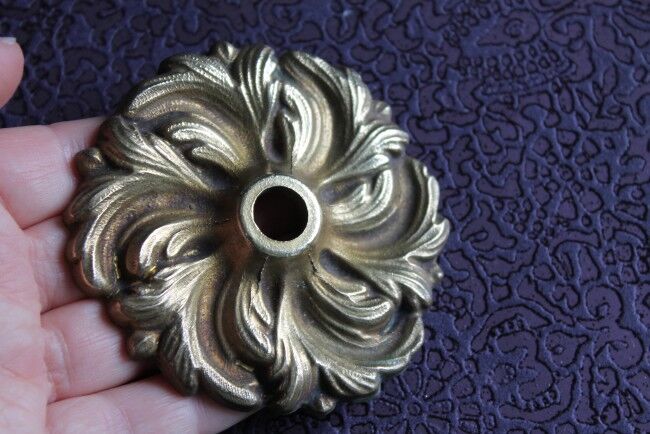 1 bronze decoration, bronze cover, furniture decoration, handle trim, locksmithing, 3343